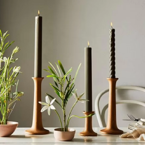 Candelabros de Madera Indios para Decoración Navideña, Decoración Increíble para Mesas de Comedor y Salas de Estar - Product Image 1