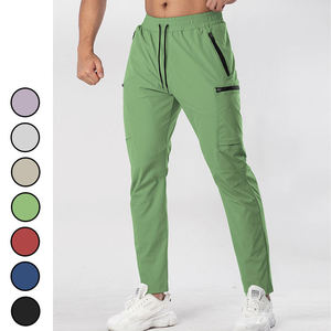 Trending Activewear Gym Training Pants For Men Custom 2026 Top Quality Material Spandex Fitnesswear Pants And <b>Trousers</b> OEM ODM - Product Image 1