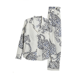 Pyjama en satin pour femme, style coréen, respirant, sportif, ensemble deux pièces, taille élastique, tenue d'été décontractée - Product Image 4
