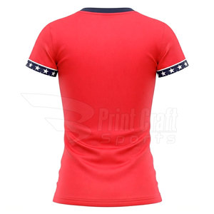 Chemises de softball à col rond en gros, en stock, vêtements de sport de qualité supérieure, confortables - Product Image 6