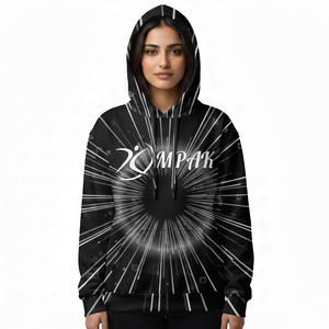 Sudadera con Capucha Unisex Extra Grande de Invierno, Estilo Casual Urbano, con Bordado y Estampado Sublimado Suave para Uso Diario - Product Image 1