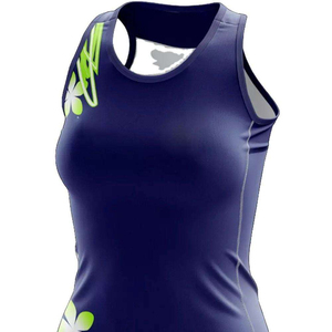 Vestido de Tenis sin Mangas con Estampado Floral para Mujer, Sublimado, Transpirable, Ajustado, Ropa Deportiva, Ropa de Verano - Product Image 4