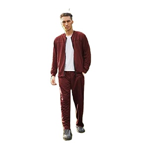 ชุดกีฬากลางแจ้งสไตล์สตรีทสำหรับผู้ชาย,ชุดวอร์มแบบซิปรูดเต็มหน้าพร้อมใช้งานชุดวิ่งจ๊อกกิ้งแบบซิป2ชิ้นเสื้อกันหนาวกันลม - Product Image 6