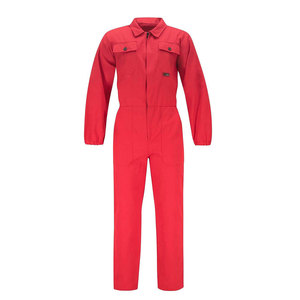 Orange Polyester Hi Visibility Windproof Work <b>Overalls</b> Reflective Stripes CE/EU Certified Safety Uniform for <b>Construction</b> - Product Image 1