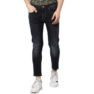Jeans Casuales para Hombre, Ligeros, Corte Medio, Desgastados, Ecológicos, Transpirables, Cómodos, Moda Urbana, Algodón Premium - Product Image 1