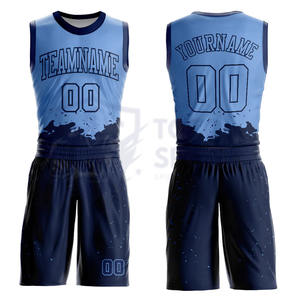 ชุดยูนิฟอร์มบาสเก็ตบอลคุณภาพสูง ระบายอากาศได้ดี ผ้าโพลีเอสเตอร์ น้ำหนักเบา สวมใส่สบาย ราคาสมเหตุสมผล จากผู้ผลิตที่ดีที่สุด เหมาะสำหรับทีม - Product Image 5