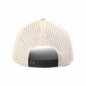 Casquette de baseball vintage noire à 5 panneaux pour hommes et femmes, personnalisable avec logo brodé, style camionneur, casquette de papa, casquette snapback, vente en gros - Product Image 5