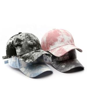 Custom Logo Fashion Tie Dye Cotton Baseball <b>Caps</b> Street Wear Men <b>Women</b> Baseball <b>Cap</b> - Product Image 5