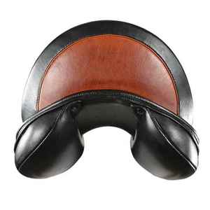 Sillín de caballo de cuero para saltar inglés, sillín de cuero genuino, nuevo diseño, sillín de caballo cómodo para caballo - Product Image 2