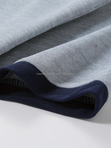 Camiseta de calidad superior para hombre Logotipo personalizado Algodón Peso pesado 100% Polos de algodón, polos para hombre - Product Image 6