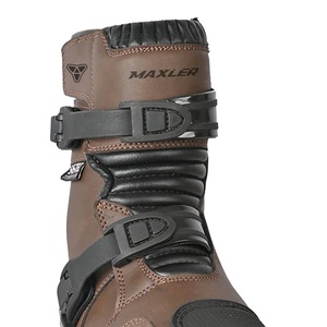 Meilleures ventes Bottes de moto cross hautes Bottes de moto de motocross Aventure en cuir Chaussures de motard Imperméables Coupe-vent Respirantes Séchage rapide - Product Image 6