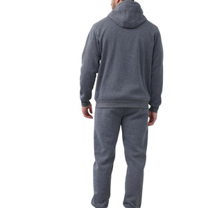 Conjunto Deportivo de Algodón de Alta Calidad OEM de 350GSM, Unisex, para Hombre, Personalizable, Sudadera con Capucha y Pantalones Deportivos 100% Algodón - Product Image 2