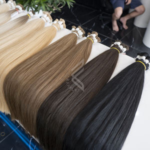 มัดผมจากชาวมาเลเซียผมคนแบบไม่ผ่านกระบวนการผมคนสำหรับร้านเสริมสวย - Product Image 2