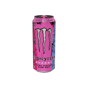 Botellas de 24 Onzas de Monster Ultra Fantasy Ruby Red con Tapas Reutilizables, Paquete de 6 Latas, Bajo en Carbohidratos, Sabor a Té, Envío Gratuito desde la UE - Product Image 4