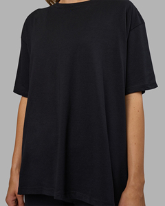 T-shirt grande taille pour femme, coupe ajustée, en Spandex/Coton, manches courtes, décontracté, respirant, couleurs et logo personnalisables, vente en gros - Product Image 5