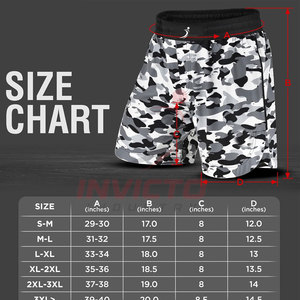 Shorts MMA pour hommes de haute qualité, tendance, vente en gros, vêtements de combat d'arts martiaux, faible MOQ et prix abordable - Product Image 2