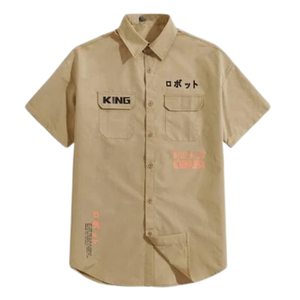 Vietnam usine OEM vêtements de travail personnalisés chemise uniforme à manches courtes tissu durable pour les mécaniciens - Product Image 6