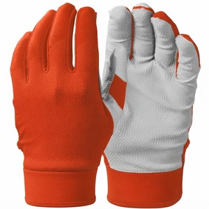 Unisex Professional Customized PU Leather Baseball Batting Gloves <b>Hook</b> Loop Closure Padded Wrist Support Breathable Lightweight - Product Image 5
