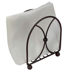 Porte-serviettes en acier inoxydable poli brillant, fait main, décoratif, pour mariage et anniversaire, idéal pour hôtels - Product Image 6