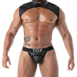 Jockstrap Deportivo de Neopreno Negro para Hombre, Ropa Interior Fetiche para Club, con Soporte - Product Image 5