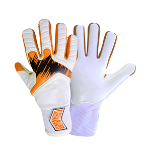 Gants de football à absorption des chocs, ventilation en maille aérée, design à doigts roulés, paume plate, gants de gardien de but de football - Product Image 3