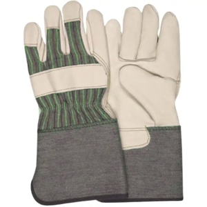 Gants de travail en cuir de vachette grainé de qualité canadienne, résistants à l'abrasion et à la chaleur, avec des caractéristiques de sécurité, excellente protection des mains - Product Image 3