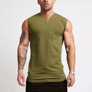 ASTURBAN WEAR Camisetas sin Mangas Deportivas para Hombre, Diseño Moderno y Elegante, Corte Ajustado, Hechas a Medida con Poliéster/Algodón a Precio de Mayoreo - Product Image 1