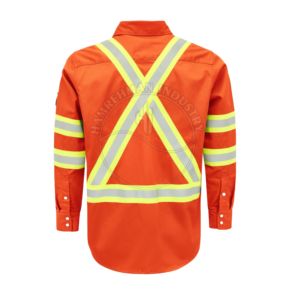 Flame resistant <b>welding</b> work Resistant <b>Welding</b> FR Work Shirt Men's <b>Welding</b> Work Shirts Fr Flame Retardants Welder Fr Fabric - Product Image 2