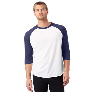Camiseta Casual de Manga Larga para Hombre, Cuello Redondo, Color Blanco Marino, Corte Holgado, 100% Algodón, Diseño Liso, Antiarrugas, 320g - Product Image 1