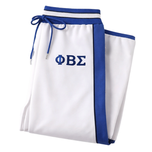 Pantalones Deportivos de Forro Polar Blanco Phi Beta Sigma para Hombre, Ligeros, Transpirables, Ajuste Atlético, Ropa de Fraternidad Griega - Product Image 6