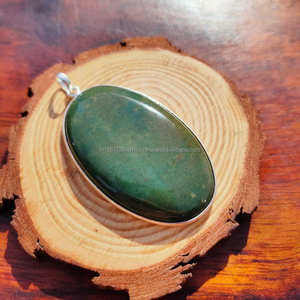 Colgante de Plata de Ley 925, colgante de piedras preciosas de sangre, joyería de piedras preciosas de plata hecha a mano, colgante de piedra de sangre para ella - Product Image 6