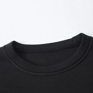 เสื้อสเวตเชิ้ตผู้ชายผ้าฝ้าย 100% แบบเรียบ สวมใส่สบาย มีซับในขนแกะ คอตั้ง สไตล์ลำลอง สำหรับฤดูหนาว มีกระเป๋า บริการ OEM น้ำหนัก 430 กรัม ขายส่ง - Product Image 4