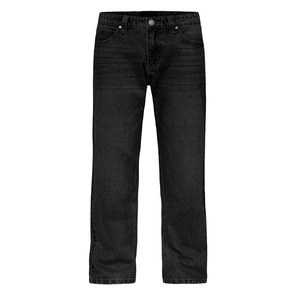 ผู้จัดจำหน่ายที่ดีที่สุด กางเกงยีนส์สตรีทแวร์คุณภาพสูงสำหรับผู้ชาย พร้อมกางเกงยีนส์สีพื้นแบบสั่งทำสำหรับผู้ชาย - Product Image 3