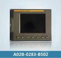 A02B-0283-B502 Panel de Control PLC 0i-MC Original, Interfaz de Operador HMI CNC, Unidad MDI LCD, Controlador Modular, Programación PLC