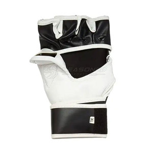 Gants de MMA personnalisables avec poignées, en cuir, couleur et taille sur mesure, légers et durables, pour la boxe - Product Image 4