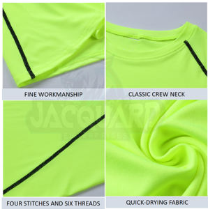 T-shirt de sport vierge en gros 100 % coton, personnalisable, style streetwear pour hommes - Product Image 6