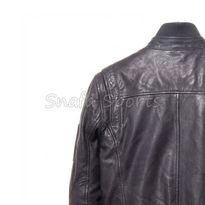 Veste en cuir pour homme, style hiver, chaude, de qualité supérieure, élégante, durable, tendance, moderne, longue, décontractée, veste en cuir - Product Image 6