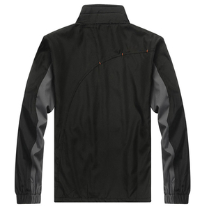 Survêtement de sport décontracté pour homme en polyester/nylon de haute qualité, respirant, à manches longues, grandes tailles, idéal pour l'hiver - Vente en gros OEM - Product Image 2