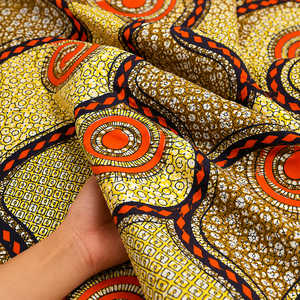 Tela Africana Ankara Premium con Estampado de Cera, Textil de Algodón Batik para Confección de Vestidos, Ropa de Moda, Venta al Por Mayor y Exportación - Product Image 6