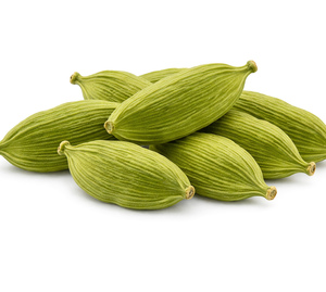 Cardamomo Verde Aromático Natural de la India, Grado Medio 7-8mm, en Cápsulas, Empacado al Vacío, Especias Premium para Exportación - Product Image 1
