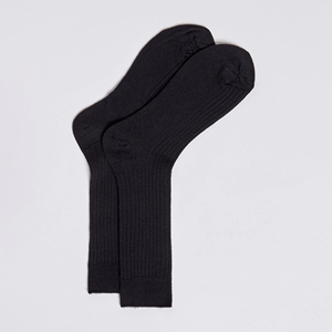 Custom Made Logo <b>Men's</b> Women'<b>s</b> Crew Letters Street <b>Socks</b> Sports Cotton Couple <b>Socks</b> Solid Black Color - Product Image 3