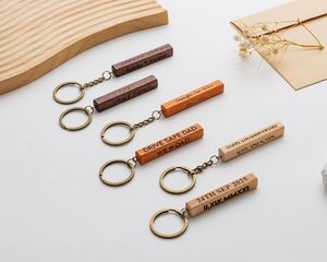 Wooden <b>Name</b> Keychain,Keychain for Men,Custom Key <b>Chain</b>,Boyfriend Keychain,Anniversary Gifts,Bridesmaid Gifts,Bridal Party Gifts - Product Image 3
