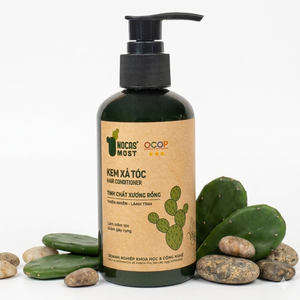 Nocas Most Organic Ingredients Hair <b>Conditioner</b> <b>Coconut</b> Oil Nopalea Extract Smooth Cream Texture Concentrated Formula for Hair - Product Image 3