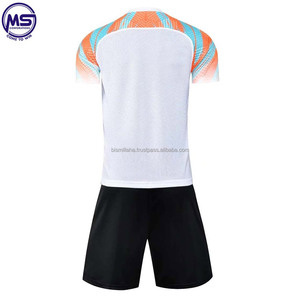 Uniforme de football pour hommes, maillot personnalisé, délavé et respirant, 2021 Polyester, nouveau Design, au meilleur prix, 100% - Product Image 6