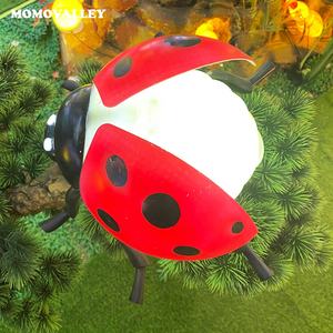 Momovalley - Carcasa Roja de ABS, Decoración de Jardín de Alta Calidad, Reloj de Mariquita Milagroso, Suministros para Fiestas, Iluminación Decorativa LED para Halloween - Product Image 3