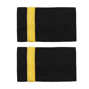 Epaulettes de Piloto de Avión con Franjas Doradas, Pliegues de Hombro para Uniforme de Aviación, Franjas de Rango 1/2/3/4 Barras, Epaulettes para Camisa de Piloto - Product Image 3