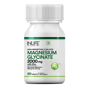 Complément Alimentaire Certifié BPF : Glycinate de Magnésium 2000mg pour Adultes, Comprimés Blancs, Haute Biodisponibilité, Formule Minérale, Étiquette Nettoyée - Product Image 1