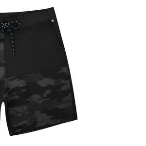 Black Grey Quick Dry Wholesale Swimming Shorts Custom Design Performance Beach Wear Lightweight Beach Shorts - Product Image 2