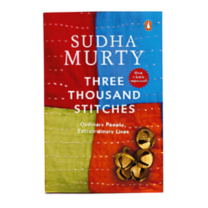 Trois mille points de couture par l'auteur Sudha Murty, impression de livre broché personnalisé à couverture souple - Product Image 2
