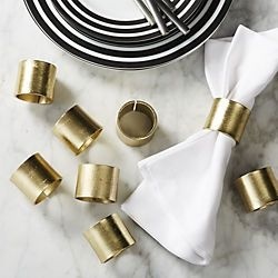 White RESIN Gold Napkin Ring Luxury Stone Metal Linen Holder Elegant Dining <b>Wedding</b> Table Decor Accessory NEW HOT SELLING DESIGN - Product Image 3